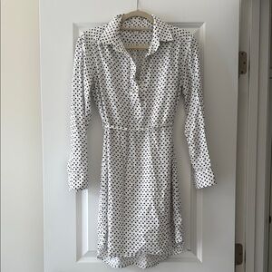 Polka Dot Shirt Dress
